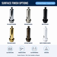 Accessoires d'éclairage en laiton : Serre-câbles, Fixations de câbles ; Tailles personnalisées OEM et ODM avec finitions de surface de haute qualité
