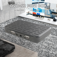 Récepteur satellite DVB-S2 Mini Set Top Box H.265 IKS 4K DVB-S2 compatible YOUTUBE pour NEWCAMD MGCAM CA T2MI ALEMTV CTI SUNPLUS