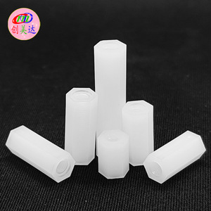 Tornillos de Nylon Blancos Cmd Hardware M2 M4, Conectores de Columna Hexagonales Aislantes, Grado A Nivel 4.5 - Product Image 3