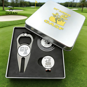 Set <span class=keywords><strong>de</strong></span> Regalo <span class=keywords><strong>de</strong></span> Golf Profesional <span class=keywords><strong>de</strong></span> Fábrica China: Herramienta para Divots Grabada, Fichas <span class=keywords><strong>de</strong></span> Póker <span class=keywords><strong>de</strong></span> Golf <span class=keywords><strong>y</strong></span> Marcador <span class=keywords><strong>de</strong></span> Pelota Personalizado - ¡Gran Venta, Diseño Gratuito! - Product Image 1