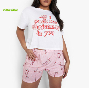 Comfortable christmas pajama shorts In 