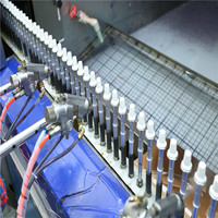 Nouvelle condition électrique automatique couleur peinture Machine de pulvérisation noyau moteur pompe y compris le séchage four pour les pièces en plastique