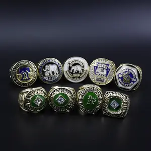 9 Philadelphia A's Oakland A's Champion Ring Sets Europe and America popular memorial nostalgic classic ring