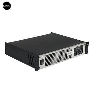 Amplificadores de Audio Profesionales de Alta Potencia SM4-800 4*800W con Carcasa Metálica para Actuaciones en Vivo, Sistemas de Equipos de DJ - Product Image 1