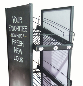 Retail Multi Tier Iron Powder Coated Slant Metal Wire Beverage Wine <b>Beer</b> Bottle <b>Display</b> <b>Racks</b> for Promotion - Product Image 2