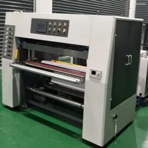 Automático de corte e máquina do rebobinamento para papel de fax térmico, ATM, bilhete de cinema máquina de cortar e rebobinar