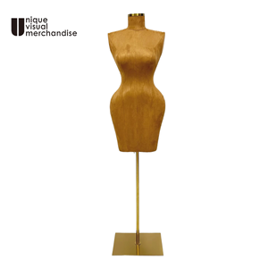 Maniquí Femenino con Pinzas, Recubierto de Tela, Busto Grande, Parte Superior del Cuerpo, <span class=keywords><strong>para</strong></span> Exhibición en <span class=keywords><strong>Escaparates</strong></span>, Maniquí de Modista, Tienda, Cadera Grande, Mujer - Product Image 1