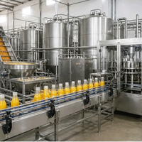 Geavanceerde productielijn voor fruitdranken en fruitverwerkingsapparatuur