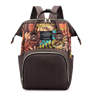 Sac à langer de marque célèbre Deellt, sac à dos de voyage, sac à dos de maternité, sacs à langer pour bébé, grande capacité, imperméable - Product Image 6