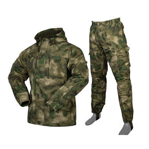 Estoque Inverno Gorka 3 Ternos <span class=keywords><strong>ATACS</strong></span> <span class=keywords><strong>FG</strong></span> Tactical Casaco de Inverno Pant Waterproof Ribstop Tactical Outdoor Trabalho Caça Uniforme Conjuntos - Product Image 2