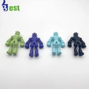 Nhà Sản Xuất OEM Tùy Chỉnh Mô Hình <span class=keywords><strong>3D</strong></span> Thiết Kế Tùy Chỉnh PVC Phim Hoạt Hình Bức Tượng Nghệ Thuật Đồ Chơi Nhựa Tượng Cho Bộ Sưu Tập Trang Trí Đồ Chơi - Product Image 3
