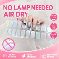 KIKILEE Bandes de gel 3D sans cuisson pour ongles, DIY, design français personnalisé, couverture complète, OEM, marque privée, 20 pièces