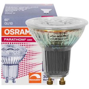 ไฟสปอตไลท์ LED, PAR16, พาราธอมสลัว, GU10, 8.3W (80W), 550 LM, 3000K, 60 ° (9019627356) - Product Image 1