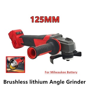 Juego de amoladora angular de litio Industrial sin escobillas de 20V inalámbrico, máquina pulidora de 4/5 pulgadas, gatillo compatible con batería - Product Image 5