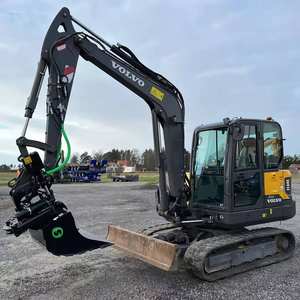Mini-excavatrice d'occasion Volvo EC60, excavatrice d'occasion Volvo EC60C de 6 tonnes, petite excavatrice sur roues à bas prix - Product Image 3