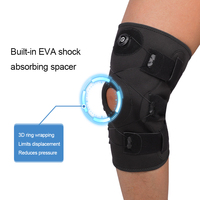 Support de jambe charnière Angle orthopédique genouillère réglable fixe après fracture médicale