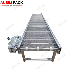 Chaîne en treillis métallique en acier inoxydable bande transporteuse à mailles enrobées de chocolat convoyeur à maillons de chaîne - Product Image 4