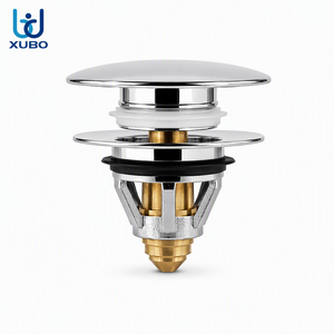 <span class=keywords><strong>Bouchon</strong></span> de lavabo escamotable chromé G 1 1/4 avec joint en caoutchouc <span class=keywords><strong>silicone</strong></span> et mécanisme en laiton <span class=keywords><strong>universel</strong></span> - Product Image 1