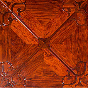 Suelo de Parqué de Madera de Olmo Multicapa de 16 mm, Acabado Rústico Liso de Alto Brillo, Grado EN13501 ABC, para Hoteles Boutique - Product Image 2