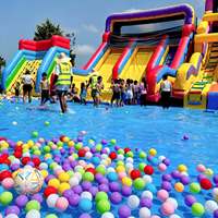 QIQU Aire de jeux aquatique gonflable personnalisée avec toboggan et parcours d'obstacles pour le carnaval d'été, Audit d'usine