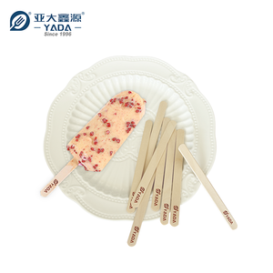 Yada borde redondo 114*10*2MM palitos de helado de <span class=keywords><strong>madera</strong></span> de abedul logotipo impreso de borde redondo para máquina de helados - Product Image 6