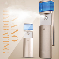 Vaporizador Facial Nano Iónico de Limpieza Profunda e Hidratación, Vaporizador de Agua para Poros de la Piel, Vaporizador Facial Nano Automático, Vaporizador Facial Nano a Batería para el Hogar