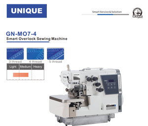 Máquina de Coser Industrial GN-MO7-4 de Alta Velocidad con Sistema de Lubricación Automática <span class=keywords><strong>para</strong></span> Producción Textil en Fábricas de Ropa - Product Image 2