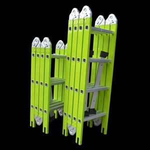 Color verde se <span class=keywords><strong>escalera</strong></span> para <span class=keywords><strong>venta</strong></span> multipropósito con bisagras <span class=keywords><strong>escalera</strong></span> cierre plegable bisagras - Product Image 2
