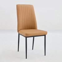 Usine produit des meubles de restaurant pas cher en gros chaises de salle à manger en cuir chaises de cuisine modernes