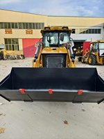 Pengiriman Gratis Cater 4x4 Diesel Front Loader Backhoe 1.25Ton 55KW Pompa Hidrolik Motor Mesin Efisiensi Tinggi 0-2000 Jam 7500kg