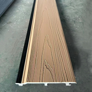Paneles de Rejilla WPC para Exteriores, Revestimiento Decorativo para Paredes Exteriores, Panel de Revestimiento WPC Resistente a la Intemperie - Product Image 3
