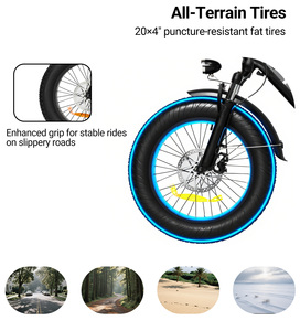 Bicicleta Eléctrica Ride EU Warehouse con Cuadro de Cola Larga de 500W, Certificación CE EN15194, Documentación COC, Sistema de Potencia Ride, Motor sin Escobillas de 500W para Buje Trasero, Deli - Product Image 5
