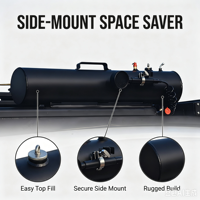 Réservoir d'eau universel pour voiture de 13,2 L, stockage d'eau portable pour le camping, SUV, camion, 4x4, expéditions en plein air, alimentation en eau
