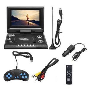 7.8 Inch Portable <strong>DVD</strong> with Rotatable Screen TV Player for <strong>Kids</strong> and Car Game Function LCD Player Large Battery - Product Image 2