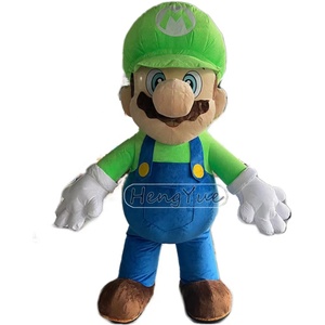 Mascota inflable al aire libre tamaño adulto <span class=keywords><strong>Super</strong></span> Red <span class=keywords><strong>Mario</strong></span> mascota inflable disfraz lindo vestido encantador <span class=keywords><strong>Mario</strong></span> <span class=keywords><strong>Bros</strong></span> disfraces de cosplay - Product Image 1