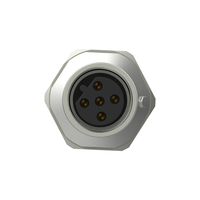 Connecteurs de câblage automobile, indice de protection IP67, type IEC, boîtier en laiton et nickel, 4A 250V