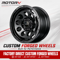 Jantes en alliage forgé personnalisées RAYS D9 16-24 pouces 6x139.7 pour Mitsubishi Triton Toyota Hilux Isuzu D-Max Mazda BT-50 Tout-terrain