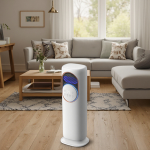Motore elettrico portatile Mini PTC termoventilatore nuovo <span class=keywords><strong>Design</strong></span> funzione oscillante 1500W <span class=keywords><strong>soggiorno</strong></span> camera da letto-Desktop facile - Product Image 6