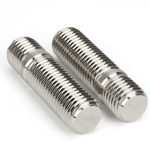 दीन 938 304 स्टेनलेस स्टील A2-70 मोटे थ्रेड बोल्ट डबल एंड स्टड बी 1 = 1 डी - Product Image 1