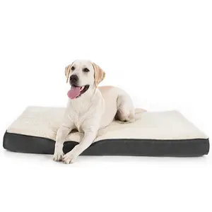 Housse amovible Cama Para Perro lits orthopédiques pour chiens en mousse à mémoire de forme Extra Large