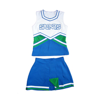 Chaud pas cher Fitness Cheerleader Costume Cheerleaders Uniformes De Danse Pour Les Femmes