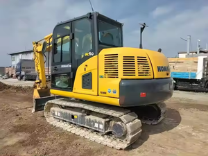 Excavadora de orugas Komatsu PC60 de 6 toneladas usada de alta calidad con bomba de caja de cambios de motor y cubo de 0,28 m de potencia PLC 40kw - Product Image 4