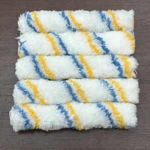<span class=keywords><strong>Brosse</strong></span> à rouleau à rayures jaunes et bleues de 4 et 6 pouces personnalisable pour le bricolage et la <span class=keywords><strong>peinture</strong></span> industrielle Support OEM - Product Image 4