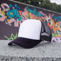 Gorras de Camionero de Malla a Granel Avoz al por Mayor para Correr, Béisbol y Calle con Bordado, de 5 Paneles, Multicolores de Poliéster, para Hombres y Mujeres