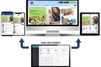 Application mobile de commande et de livraison de repas avec suivi des livraisons, compatible Mac/Linux, version Internet en stock