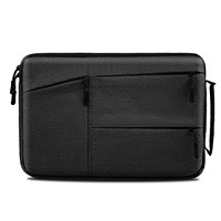 Funda para Portátil de Tela Oxford para 13-16 Pulgadas, Bolsa Ligera para Computadora con Correa de Mano y Múltiples Bolsillos, Logotipo Personalizado, Venta al Por Mayor