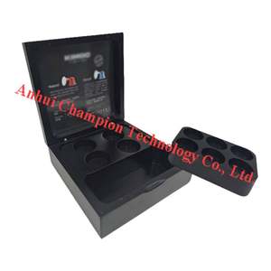 Almacenamiento de café orgánico 4 ranuras Diseño de flujo de aire de madera - Product Image 3