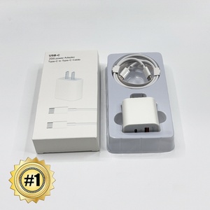 Sạc điện thoại bán chạy Cargador PD <span class=keywords><strong>20W</strong></span> USB-C, bộ sạc nhanh Type C, sạc USB C cho iPhone 16 15 Pro Max - Product Image 1