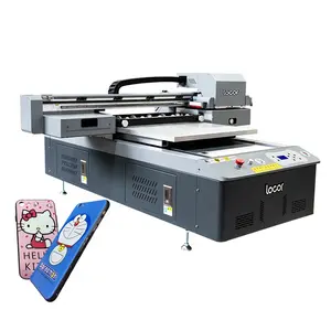 Locor UV LED Flatbed Printer phone cover bottle art craft gift small items printing machine 600*900mm