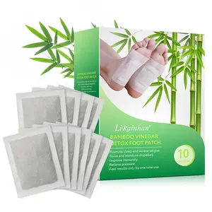 Bamboo Vinegar Detox Foot Patch Foot Detox At Home Cleansing Foot Patches